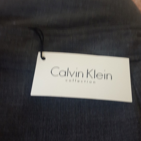 Calvin Klein grey dressy work Skirt. Size 8 - Picture 7 of 8